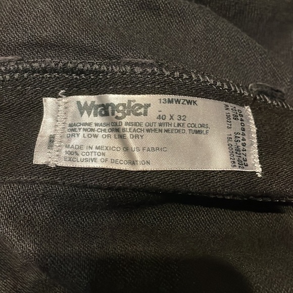 Wranglers Men’s 40x32 13MWZ Cowboy Cut Jeans - Picture 3 of 5